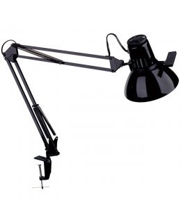 Dainolite MAGNUS-I-BK Clamp-on Desk Lamp